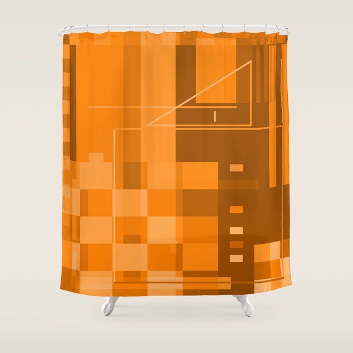 Monochromatic Place Shower Curtain by Stan Malloy Society6