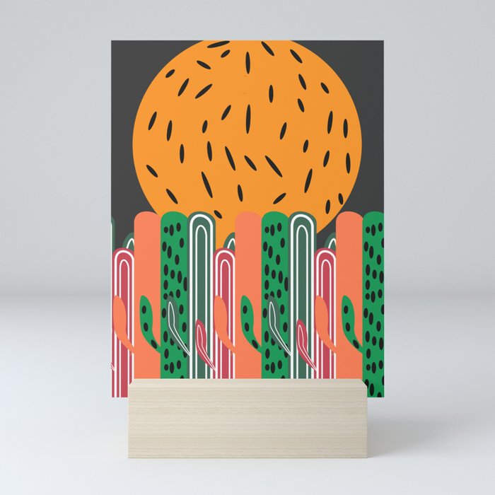 Cacti Mini Art Print