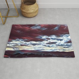 Dreaming mountains Rug