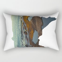 Map of Minnesota | Minimalist Photography and Texture #3 Rectangular Pillow