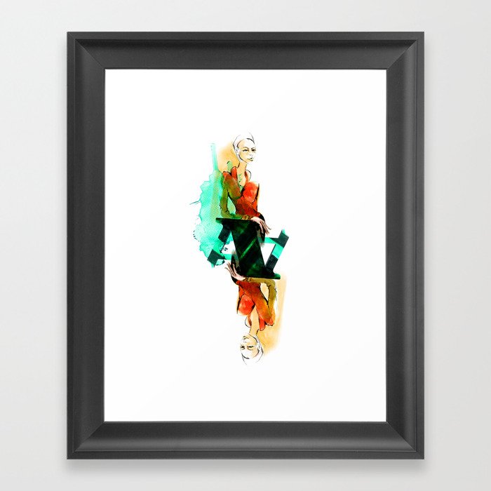 A-Joker Framed Art Print