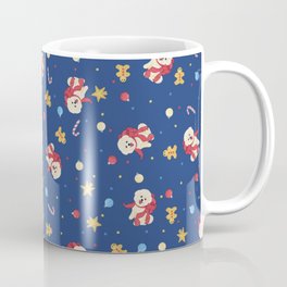 Mimi Christmas: Blue Coffee Mug