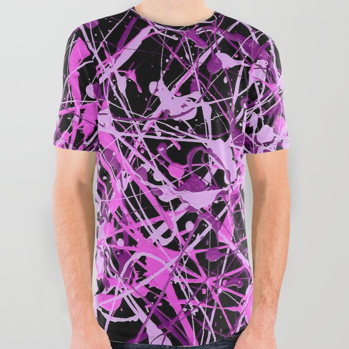 Splat! 8 (Purple Passion) All Over Graphic Tee