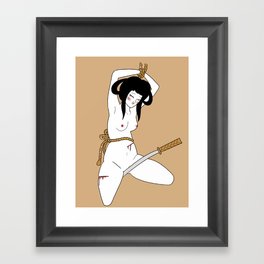 Sword Framed Art Print