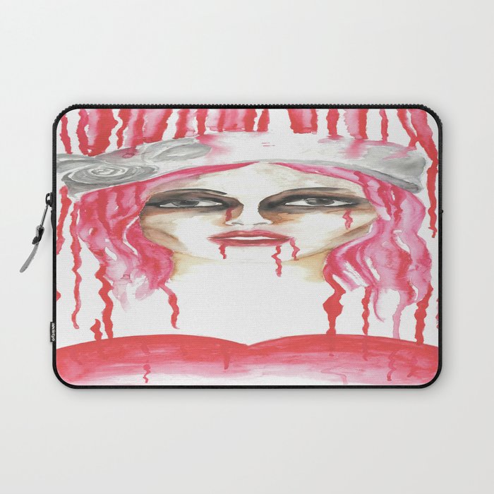 red jolly Laptop Sleeve