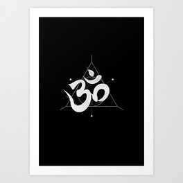 Om | The Sound of Universe Art Print