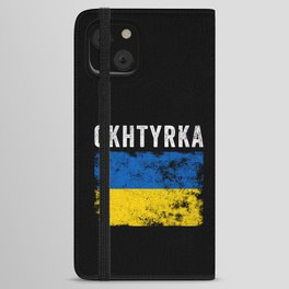Okhtyrka Ukraine Ukrainian Patriotic iPhone Wallet Case