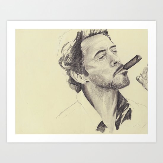 R.D.J. Art Print
