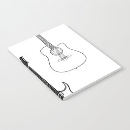 Guitar Soloist Three Guitars Notebook