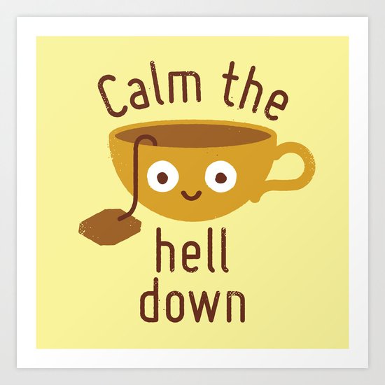 Anxietea Art Print