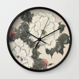 Japanese Kanagawa style painting (Kanagawa oki nami) Wall Clock