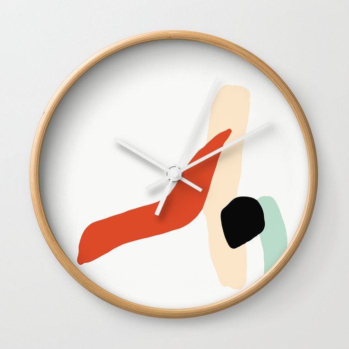 Matisse Shapes 6 Wall Clock