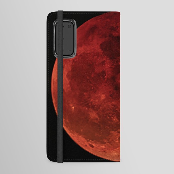 Blood Moon Total Lunar Eclipse in Tucson Arizona Android Wallet Case