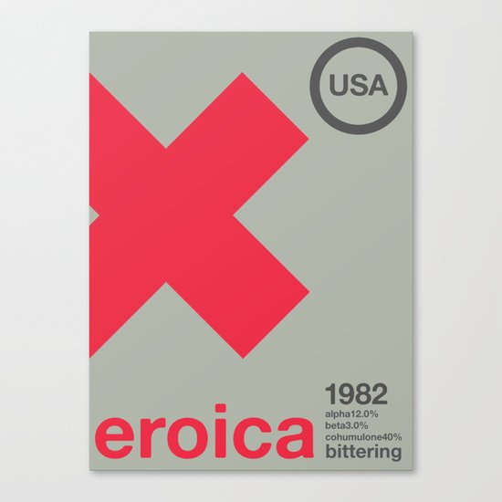 eroica single hop Canvas Print