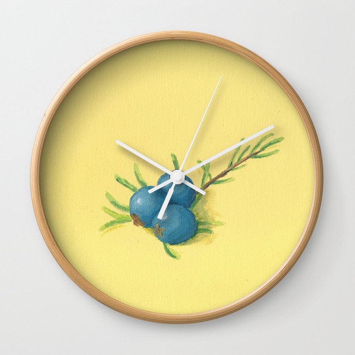 Jumping Junipers Wall Clock