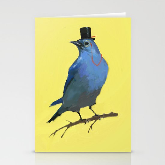 A Dapper Bluebird Stationery Cards