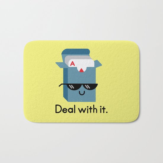 Talk to the Hand Bath Mat