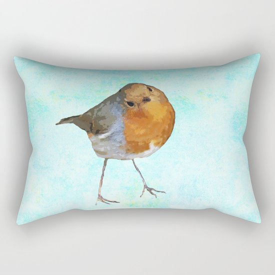 The visitor Rectangular Pillow