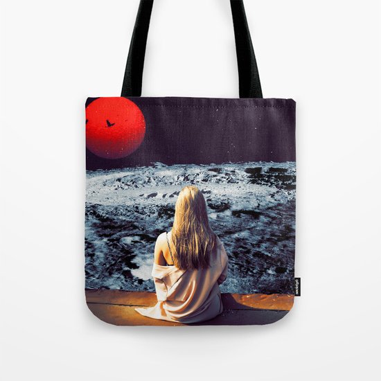 Moonface Tote Bag