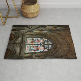 Chapel Stained Glass Window Rug | Photo, Architecture 