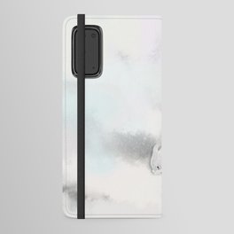 Rabbit In A Snowstorm Android Wallet Case