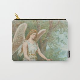 Vintage Guardian Angel Carry-All Pouch | Vintage, Painting, Retro, Angels, Christianity, Antique, Girl, Guardian, Angel, Guardianangel 