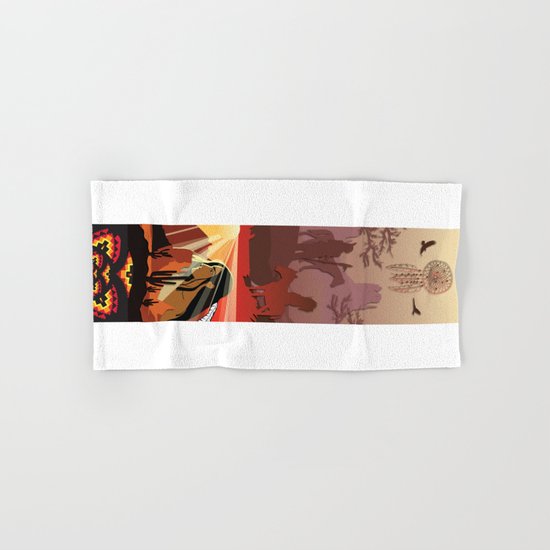 An American Native Story Hand & Bath Towel