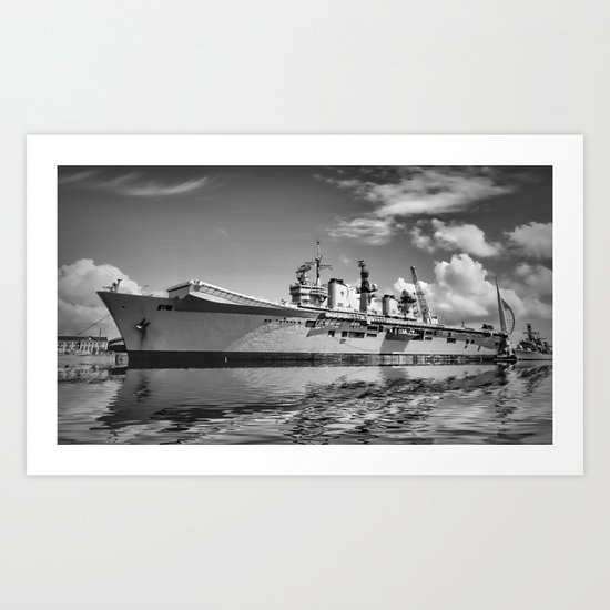 Battleships Art Print