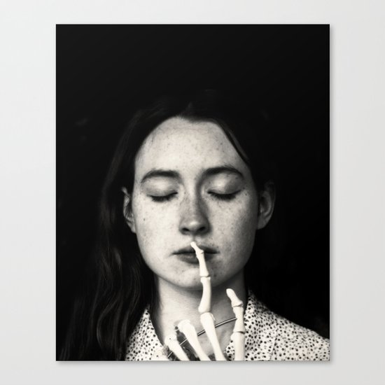 shh Canvas Print