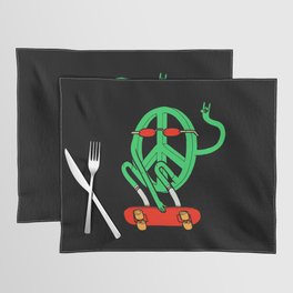 Peace Skater Placemat