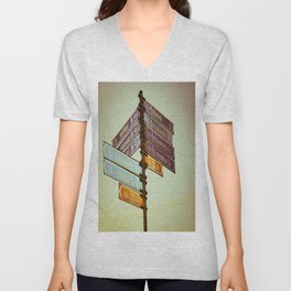Oh, Suomi (Finland) V Neck T Shirt