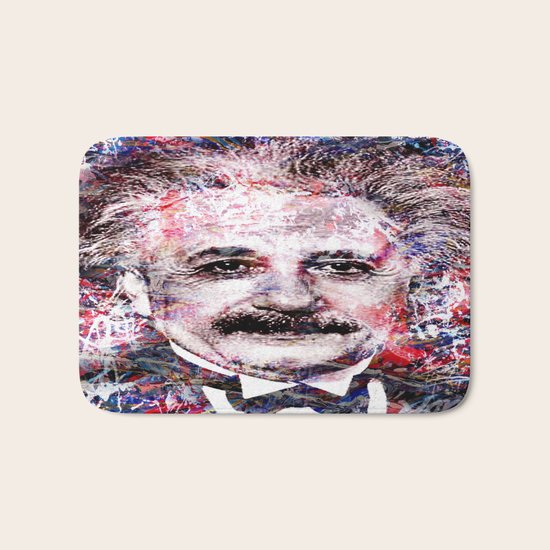 ALBERT EINSTEIN Bath Mat