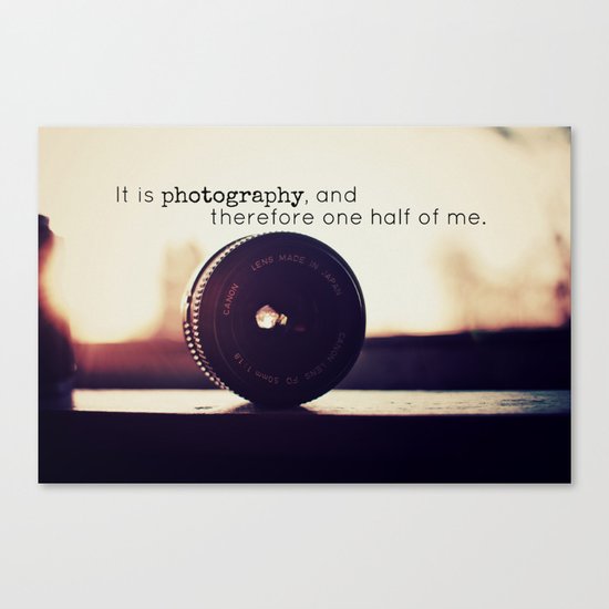 Photographer's Tool Canvas Print
