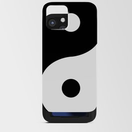 Yin And Yang Sides iPhone Card Case