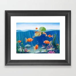 Underwater Framed Art Print
