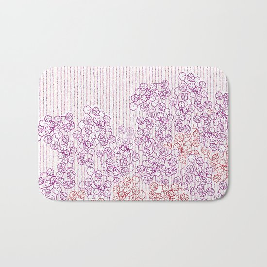 Springing in the blossoming Bath Mat