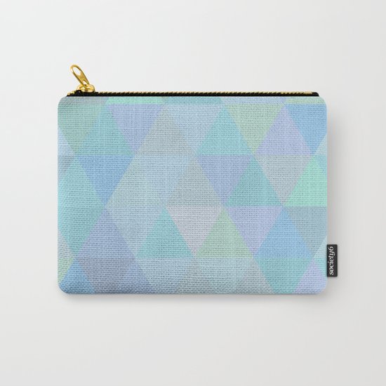 Triangles Carry-All Pouch