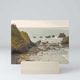 Ecola Point, Oregon Coast, hiking, adventure photography, Northwest Landscape Mini Art Print