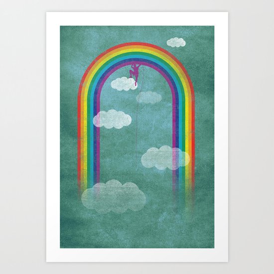 al settimo cielo Art Print