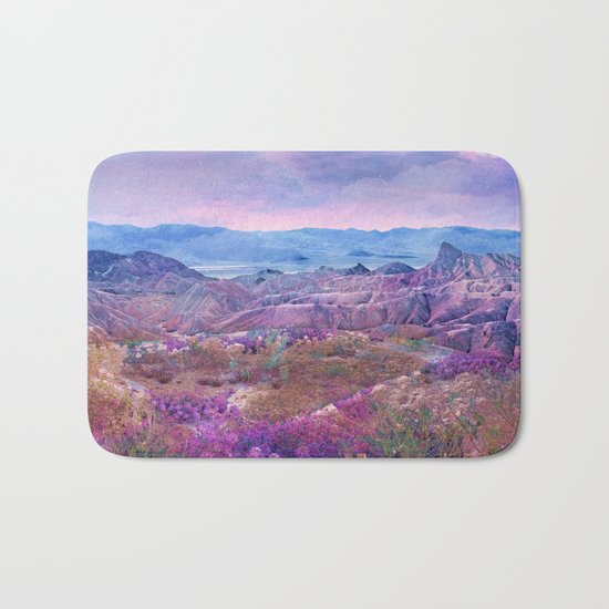 Life Valley California Desert Blooming Fantasy Bath Mat