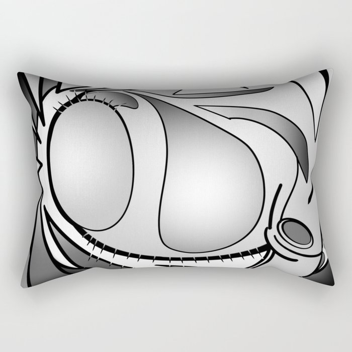 TigerAuris {spiny eyelash variant} Rectangular Pillow