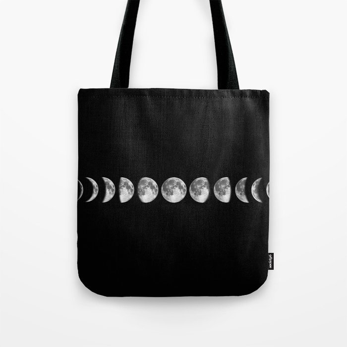 moon phases Tote Bag