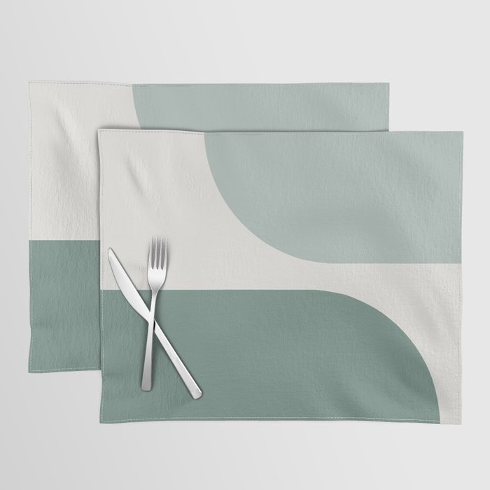Modern Minimal Arch Abstract XXVI Placemat