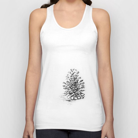 Pine Cone Unisex Tank Top