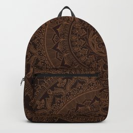 Mandala Dark Chocolate Backpack