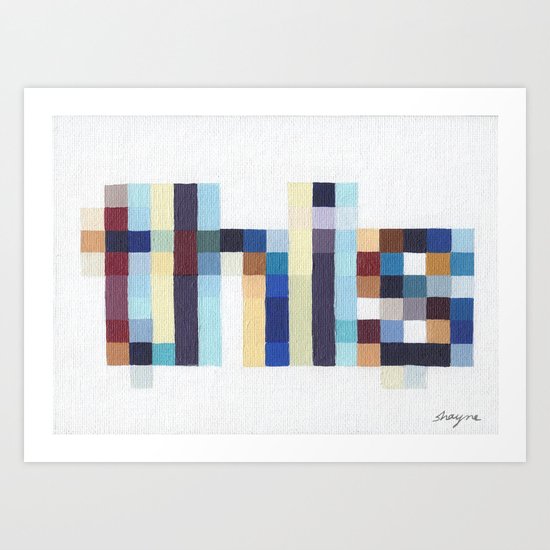 this Art Print