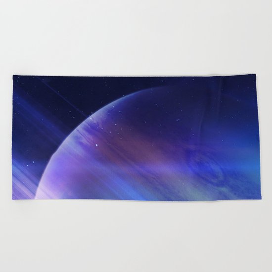 Secrets of the galaxy Beach Towel