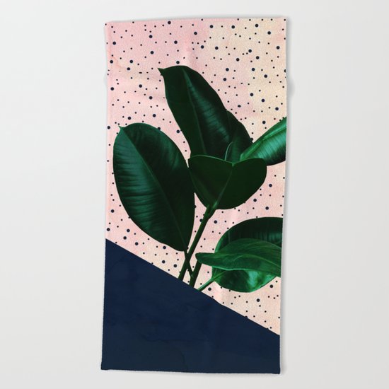 Chic Jungle Beach Towel