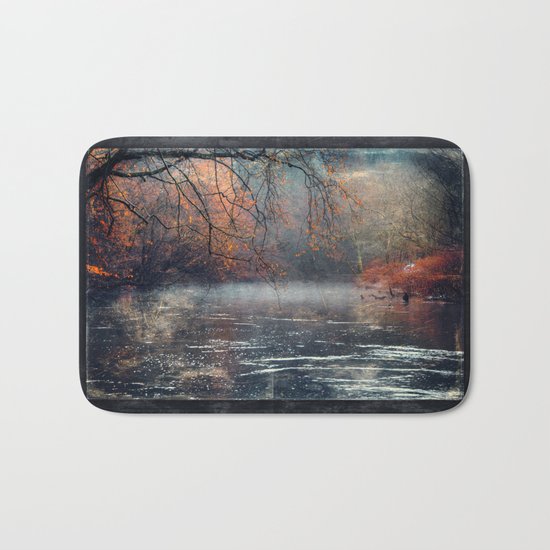 between fall & winter Bath Mat
