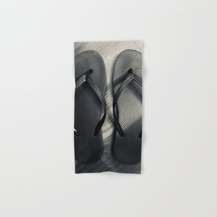 flip flop hand towels